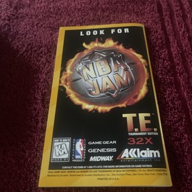 WWF Raw - Sega Genesis 32X 1995 Game , Poster , Manual & Reg Car Near Mint Cond