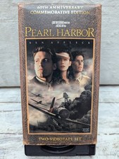 VHS - PEARL HARBOR with Ben Affleck - 2-Tape Boxed Set