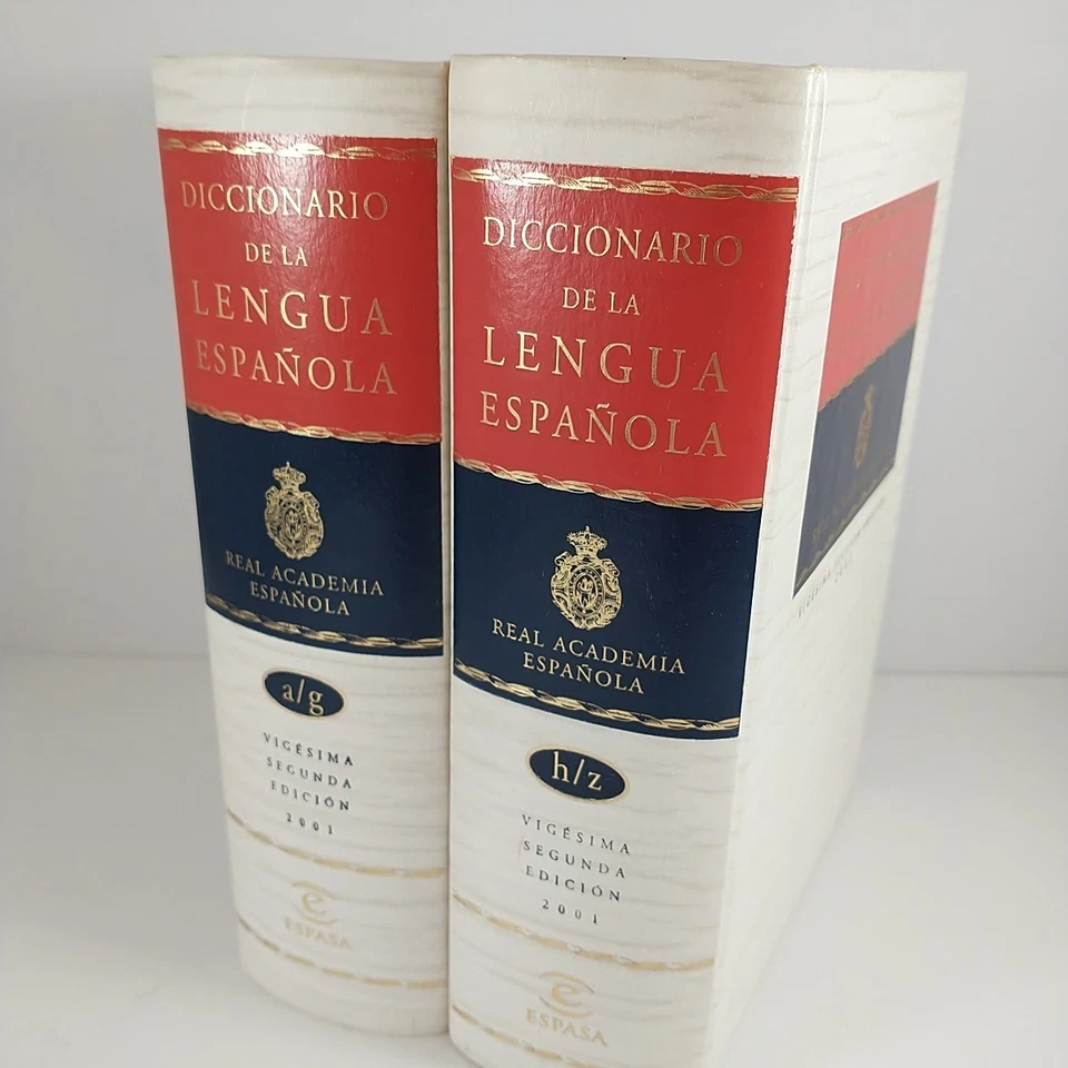 Diccionario De La Lengua Espanola / Real Academia Española / 2001 / 2 Vols / HBs - Image 2 of 4