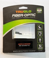 Truglo Fiber-optic Handgun Rear Sight For Smith Wesson Mp Series Ez 380 Truglo Fiber-optic Handgun Rear Sight For Smith Wesson Mp Series Ez 380