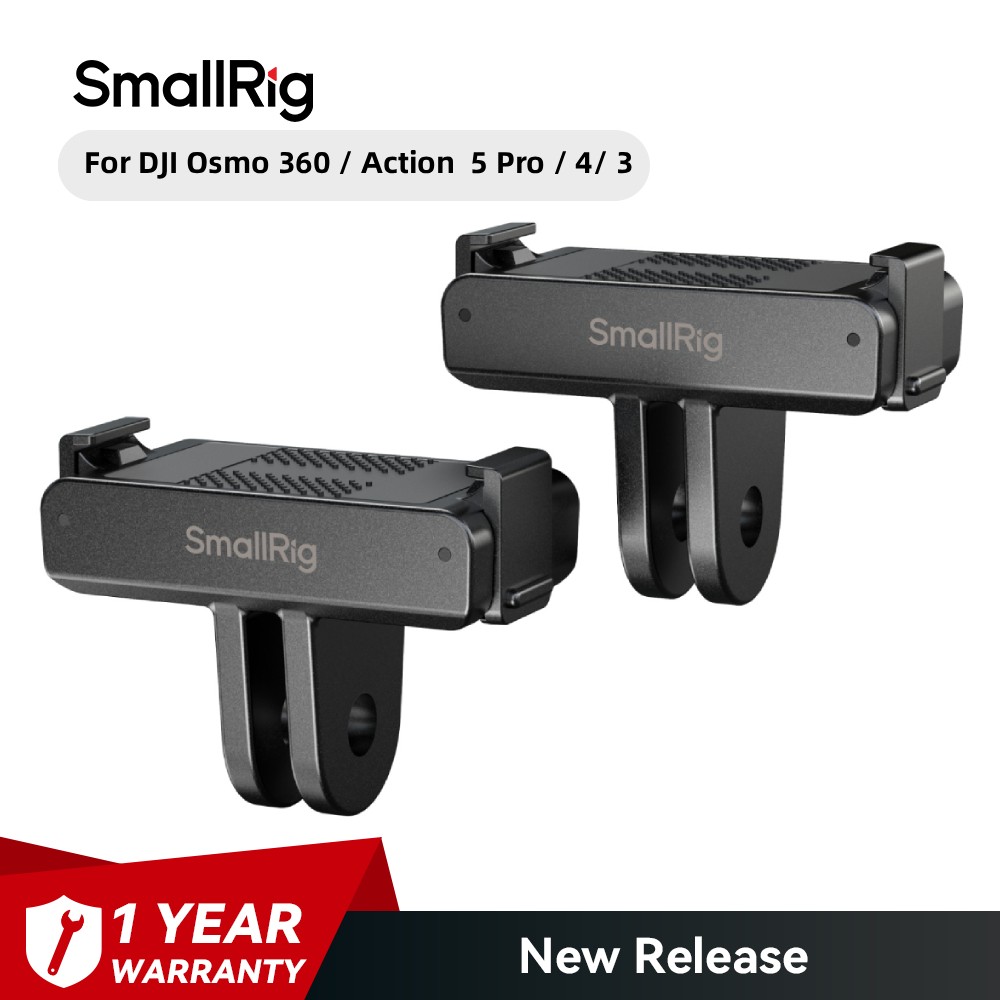 SmallRig Adapter Support for DJI Osmo 360 / Action  5 Pro / 4/ 3 5813