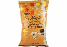 Trader Joe's Maple & Sea Salt Kettle Corn 7 oz  Best by 2/7/26