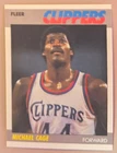 1987-88 Fleer #15 Michael Cage Basketball Los Angeles Clippers