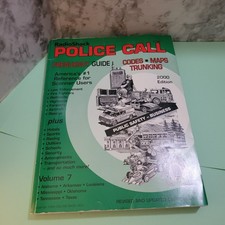 Radio Shack Police Call Frequency Guide Book Volume 7 Year 2000