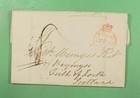 DR WHO 1827 GB STAMPLESS F/L FREE FRANK PORTSEA ENGLAND TO SCOTLAND R50913 — photo 1