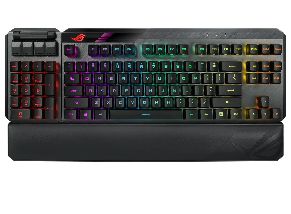 ASUS ROG Claymore II RX ABS 2.4ghz Wireless/Wire Gaming Keyboard BLUE Switch - Image 2 of 4