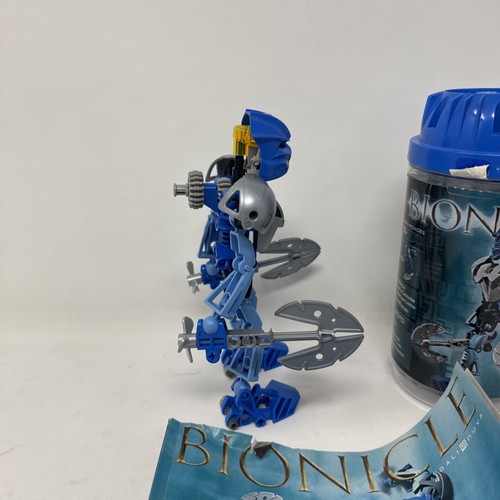 LEGO BIONICLE Gali Toa Nuva 8570 Kanohi Kaukau KOMPLETT (Anleitung, Kanister) - Bild 5 von 6
