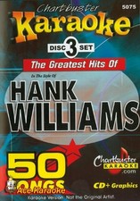 Karaoke: Hank Williams - CD - Karaoke - BRAND NEW/STILL SEALED