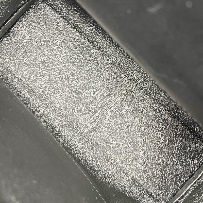 HERMES Kelly Messenger PM Black Shoulder Bag B Stamp #OKB413 image 5