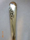Vintage International Sterling Blossom Time Baby Fork