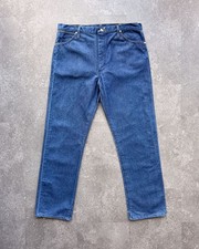 Vintage 90s Wrangler 13MWZ Cowboy Cut Jeans Men's 36 Blue Denim Western USA Made