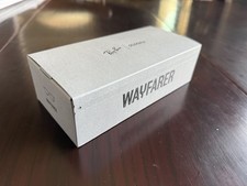 139396 Ray Ban Meta Wayfarer Sunglasses RW4006 Shiny Black, G15 Green Brand New