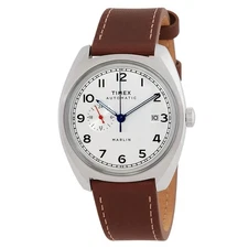 Timex Marlin Automatic Silver Dial Men's Watch TW2V62000