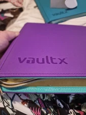 Vault X Sv6 12 Pocket Zip Binder First Edition 1st Twilight Masquerade Vaultx