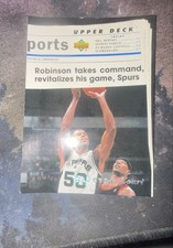 1993-94 Upper Deck Special Edition - Team Headlines David Robinson #222