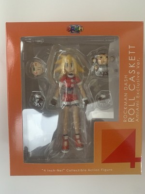 NIB Mega Man Legends Figure Roll Caskett Sentinel 4 Inch Nel, AmiAmi Ver. Sealed