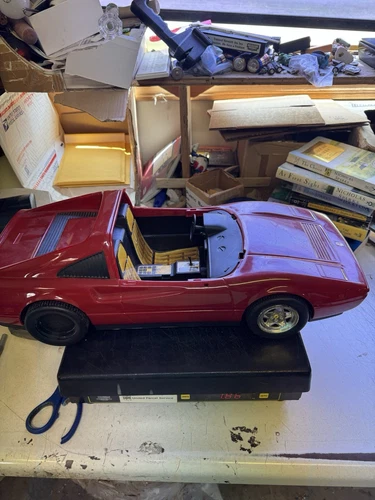 Vintage 1986 Mattel Barbie Ferrari Car Red No Windshield Red Sports Car