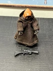 Vintage 1977 Stars Wars Jawa Kenner  Cloth Cape Hong Kong NICE Blaster No REPRO