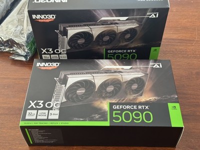 Inno3d GeForce RTX 5090 X3 OC Graphics Card Cooler Parts Only AU stock