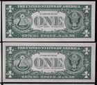 Old Money LOT of 7 1957 plain/A/B $1 Silver Certificates XF/AU AA0594 — photo 8