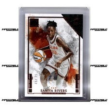 2025 Panini Impeccable WNBA - #69 Saniya Rivers Rookie /75