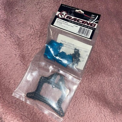 3 Racing DT02 Aluminium Dämpferbrücke vorne