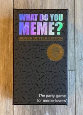 What Do You Meme? Bigger Better Edition Barely USED 