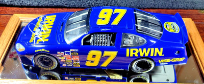 KURT BUSCH #97 IRWIN TOOLS 2004 FORD TAURUS Nextel Cup Champion 1/24 Autographed