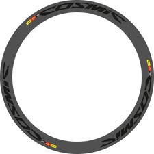 MAVIC COSMIC SL o SLE SET ADESIVI PER DUE RUOTE NERO