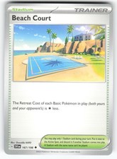 Beach Court 167/198 Uncommon Scarlet & Violet Pokemon Near Mint