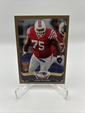 2013 Topps Gold Parallel Vince Wilfork #121 New England Patriots #0156/2013