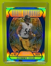 ALEX HIGHSMITH SPECTRUM BLUE /50 - 2025 Absolute Draft Diamonds #DD-AHM Steelers