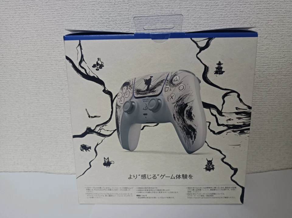 Ghost of Yotei black Dualsense wireless controller SONY playstation PS5 Limited - Image 2 of 4