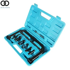 10PCS Valve Spring Compressor C Clamp Service Kit Valve Spring Removal Tool