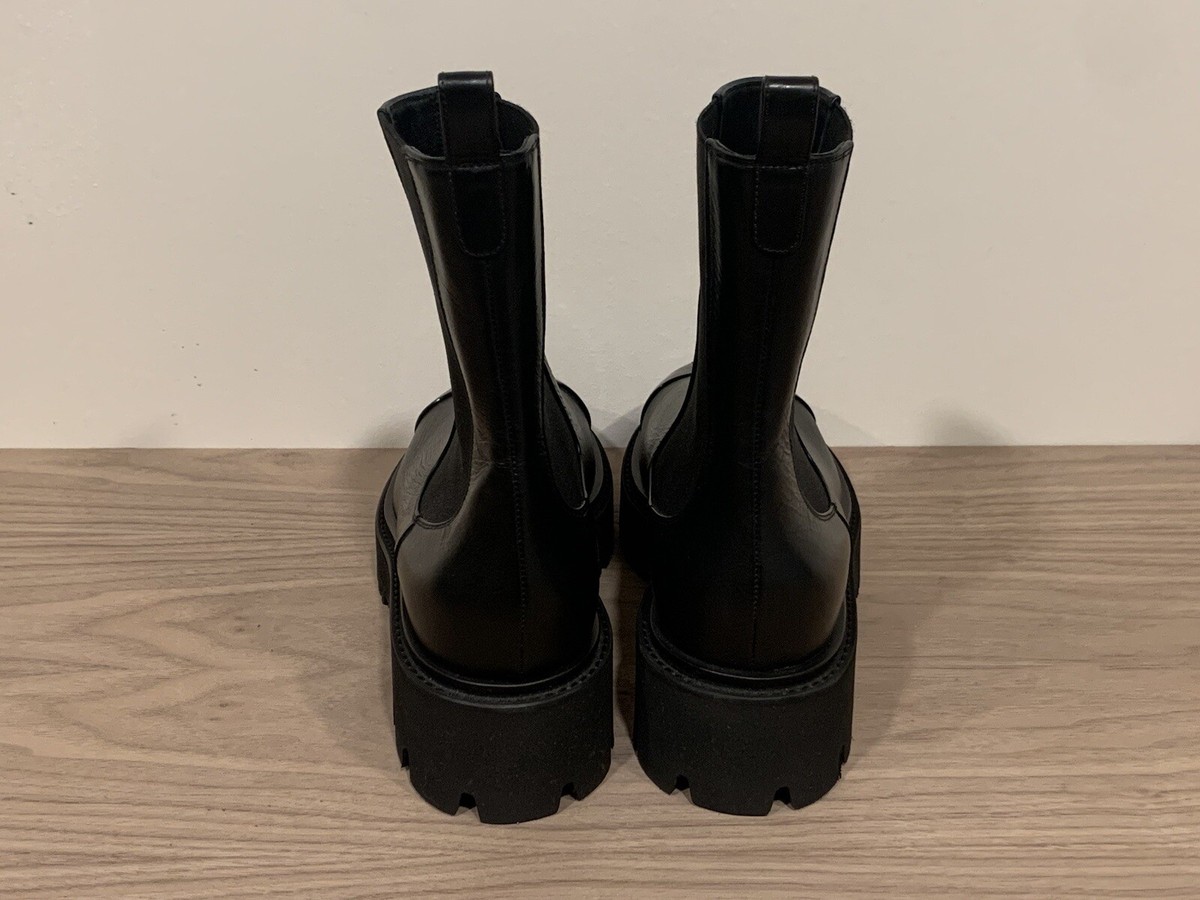 Chanel Patent Leather Toe Chelsea Boot Size 41 BRAND NEW Chanel Patent Leather Toe Chelsea Boot Size 41 BRAND NEW