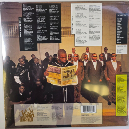Ice Cube Death Certificate LP Album vinyl record 2015 reissue on Priority 180g - Picture 2 of 12