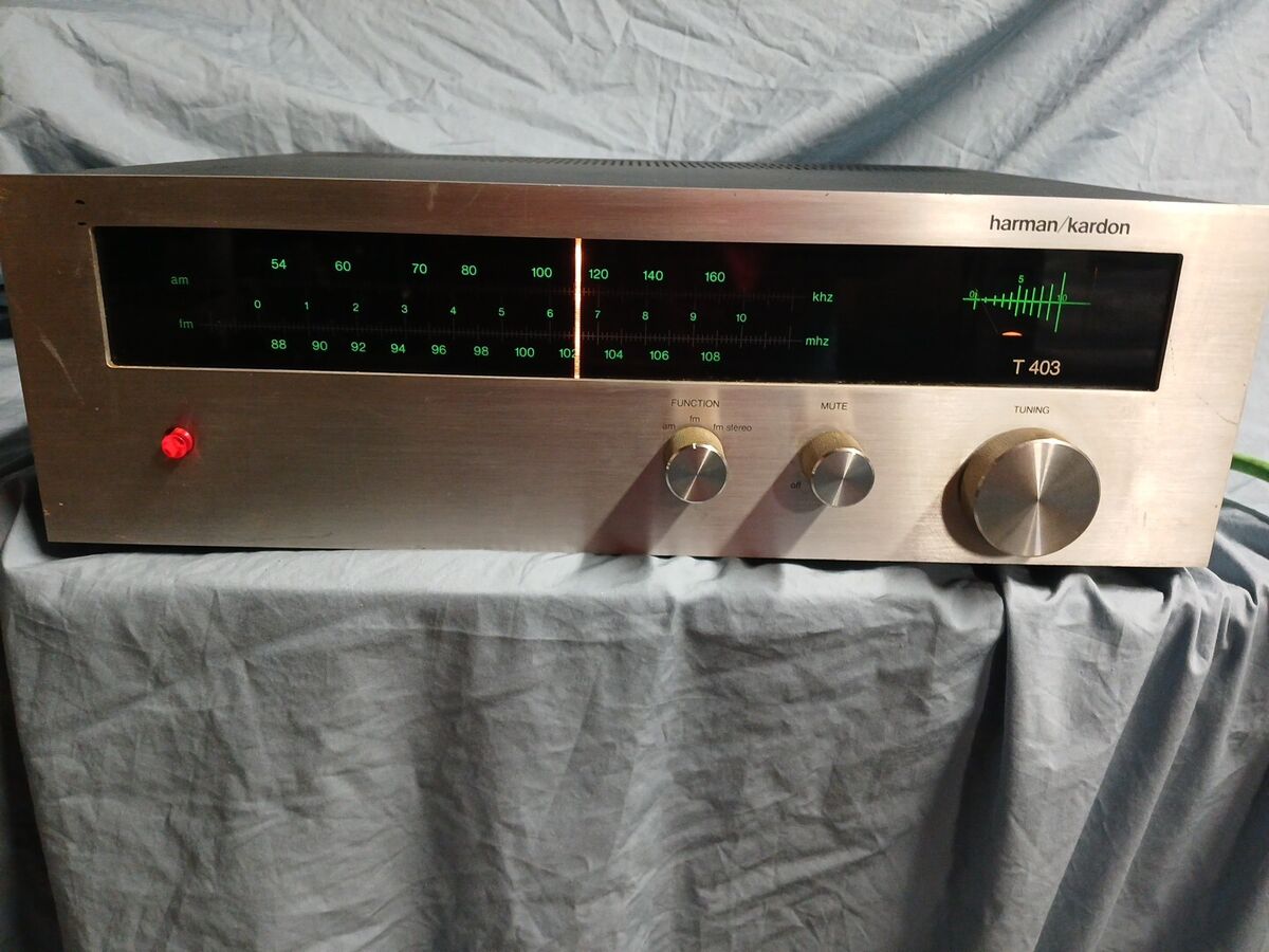 HARMAN KARDON T-403 AM/FM STEREO TUNER | eBay HARMAN KARDON T-403 AM/FM STEREO TUNER | eBay