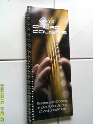 Guys Chord Cousins Spiral-bound By Guy McRoskey Enharmonic Chords Implied Book