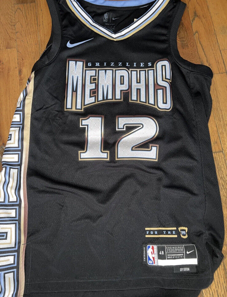 Men's Nike Ja Morant Black Memphis Grizzlies 2020/21 Swingman Player Jersey  - City Edition