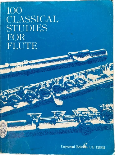 100 CLASSICAL STUDIES FOR THE FLUTE Universal Ed Frans Vester Sheet Music - Picture 1 of 3