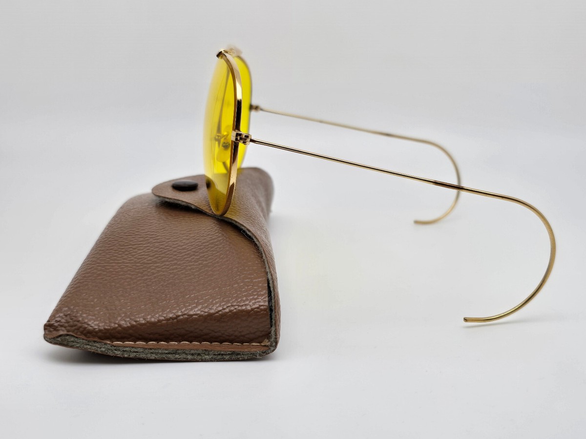 Ray-Ban B&L Shooter 1/20 10k GF Gold Frame Kalichrome Lens Aviator