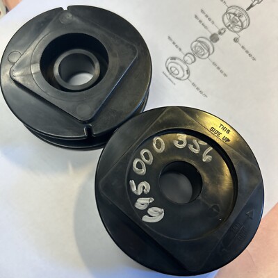 (2) Husqvarna TRIMMY HIT PRO SPOOLS fits 322L 325RJx StringTrimmer 695000356
