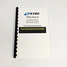 S-TEC Corp. Pilot's Operating Handbook Fifty Five X