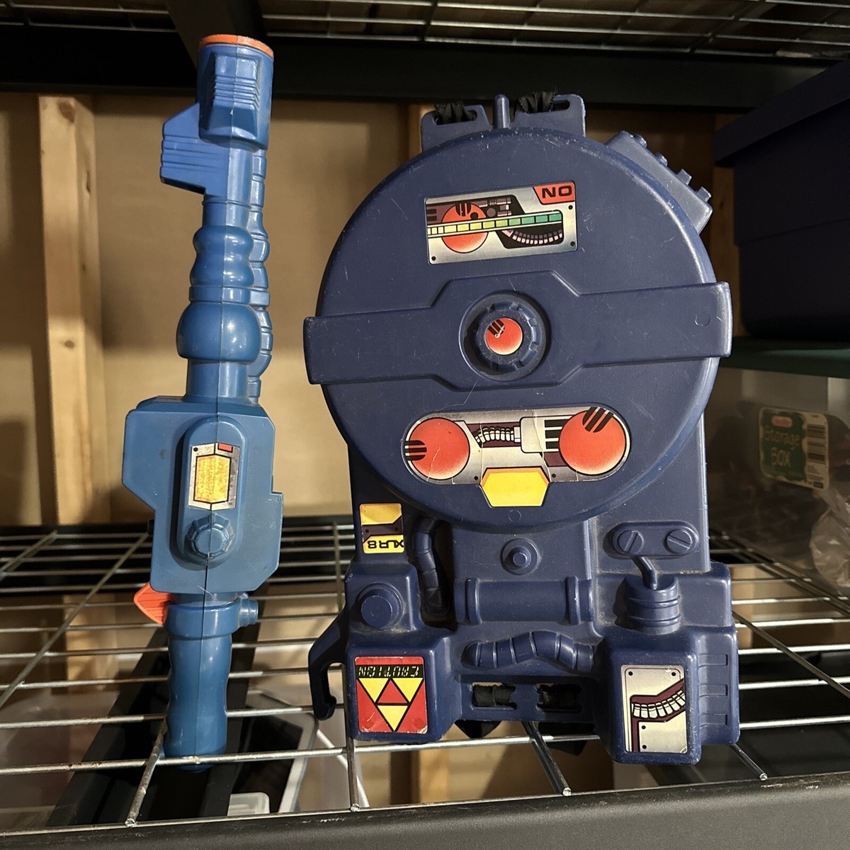 The Real Ghostbusters Kenner Proton Pack Armband Vintage 1984 Wand