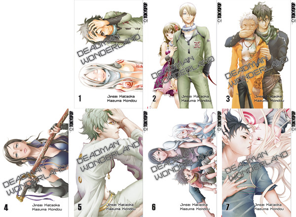 Thumbnail - Deadman Wonderland 1-7 Manga Band Auswahl Sammlung Tokyopop