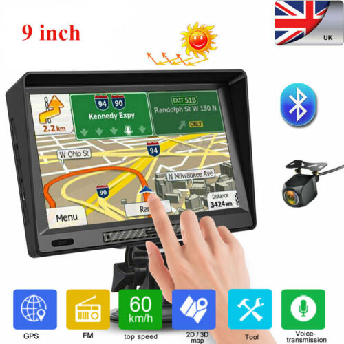 AWESAFE 9 Zoll GPS Navi Navigation für Auto LKW PKW Navigationsgerät 8G EU Karte - Bild 3 von 12