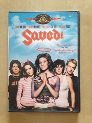 Saved! Region 1 DVD, 2009 Jena Malone Macaulay Culkin Mandy Moore Patrick Fugit