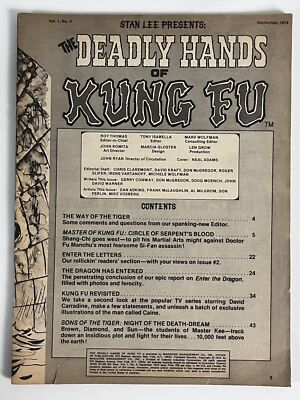 Deadly Hands of Kung Fu #4 (1974) $5.99 unlimited shipping
