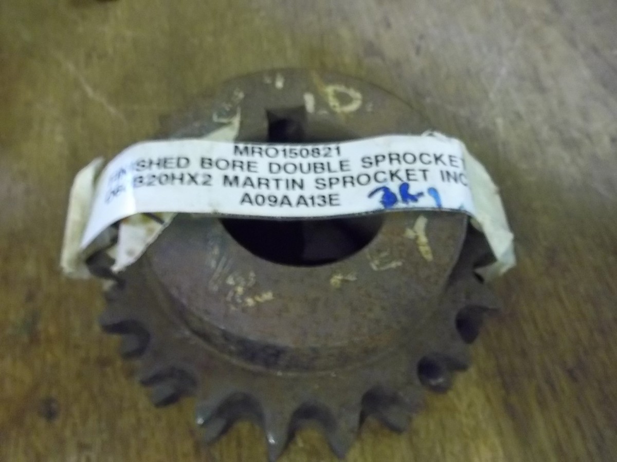 THA60% ×2 THA60%H4CBH20%×2 NEW Finished Bore Double Sprocket Gear 060B20HX2 MRO150821