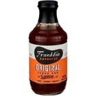 3 Franklin Barbecue Texas BBQ Sauces- 1 Original, 1 Spicy &  1  Vinegar-18 Oz Ea